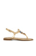 GOLD LEATHER/STONES