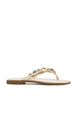 WHITE LEATHER/STONES