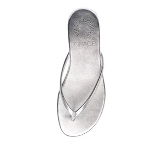 P Silver Leather